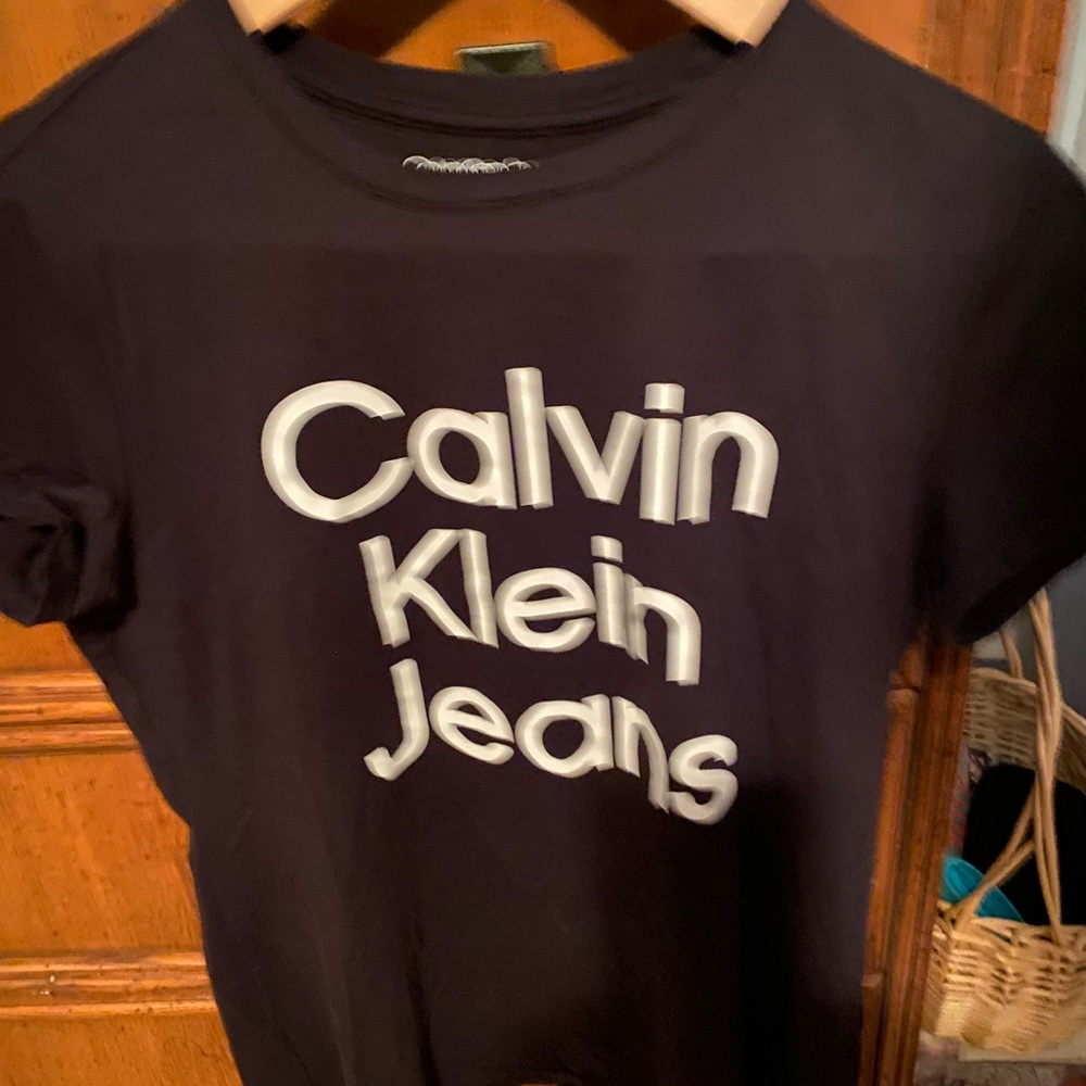 Calvin Klein Black Graphic Tee